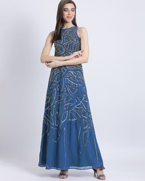 ajio gown dress