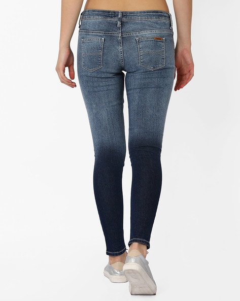 Buy Sim Fit Ankle-Length Jeans Online at Best Prices in India - JioMart.