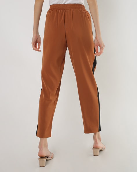 Buy Brown Trousers & Pants for Women by RIO Online | Ajio.com