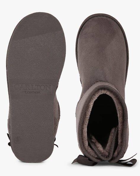 Grey Boots for Women by Carlton London 