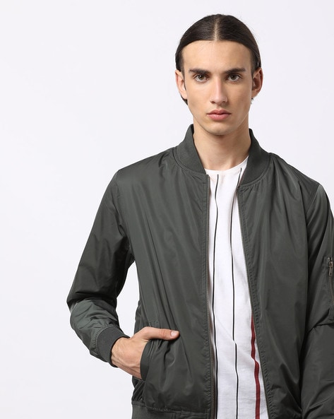 Buy Olive Jackets & Coats for Men by ECKO UNLTD Online | Ajio.com