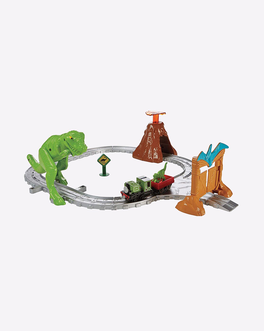 Thomas the sale train dinosaur set