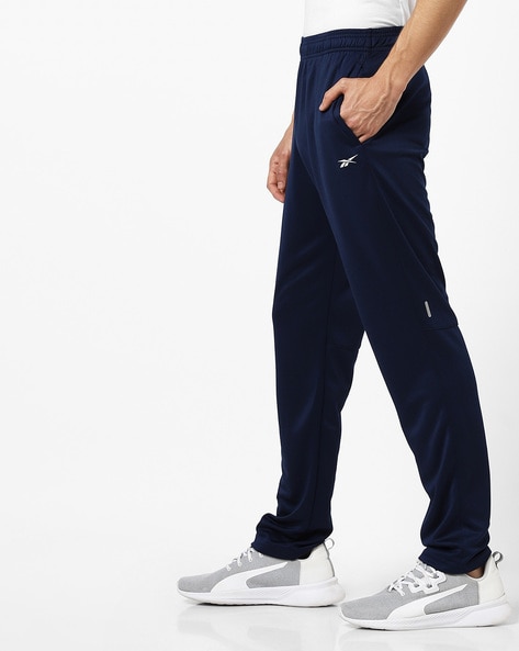 Buy Navy Blue Track Pants for Men by Reebok Online