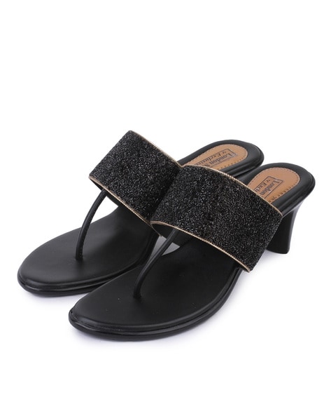Buy LONDON STEPS Women Copper Toned Embellished Platform Heels - Heels for  Women 13326942 | Myntra