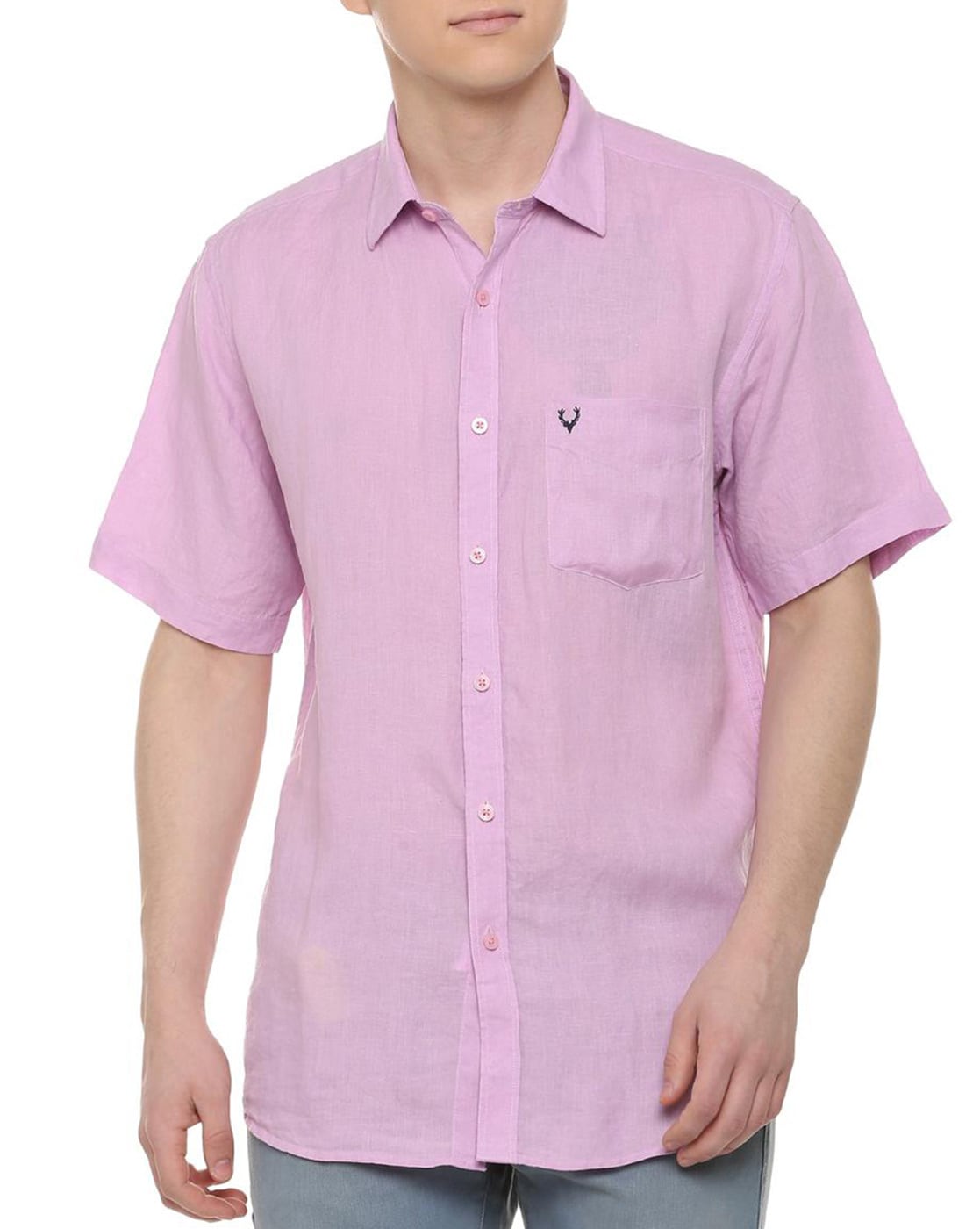 allen solly linen shirts online