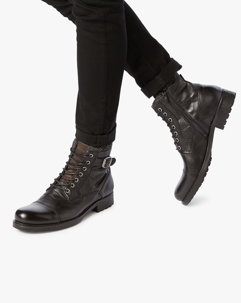 Buy Black Boots for Men by Dune London 