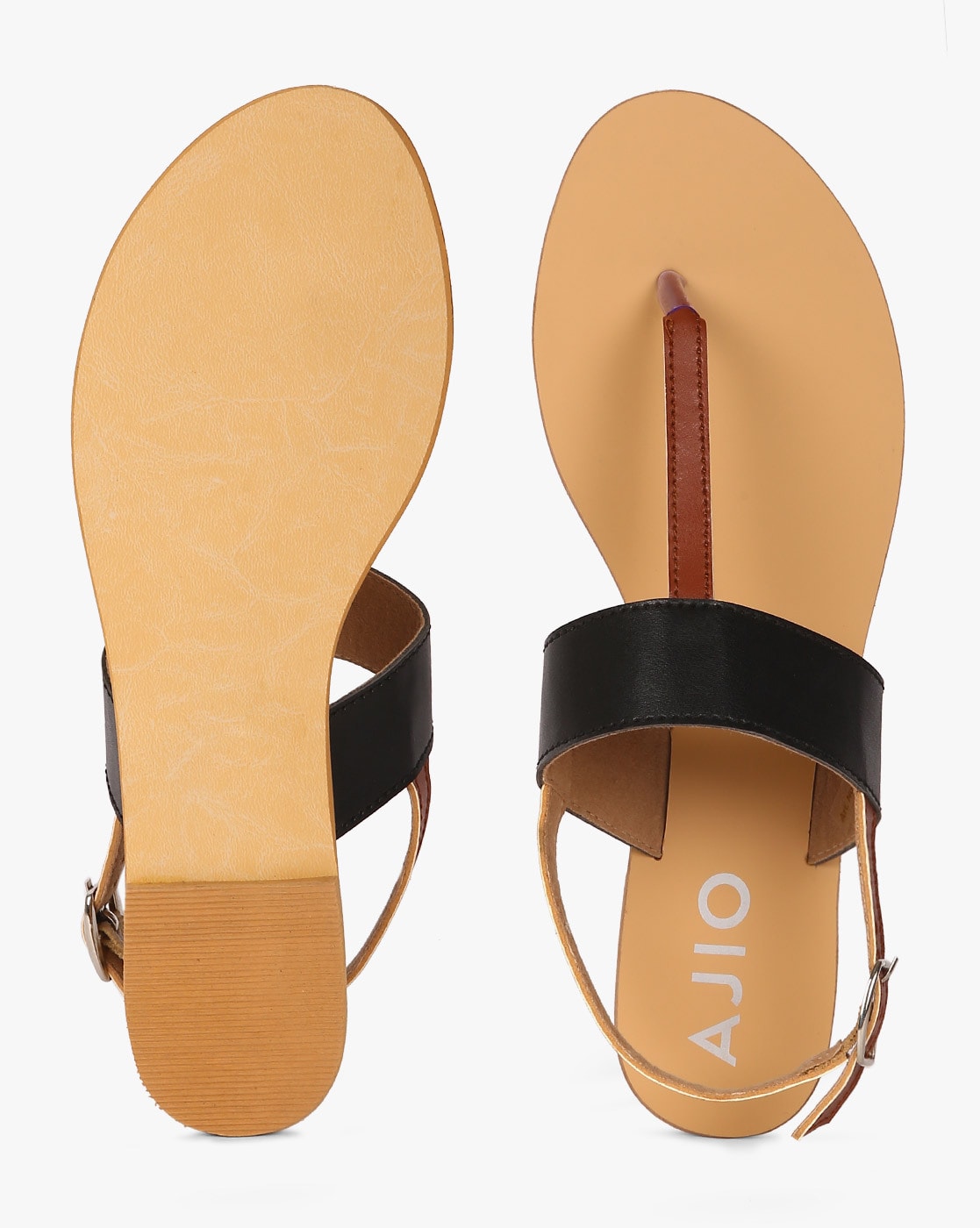 Buy Black Flip Flop & Slippers for Women by SAPATOS Online | Ajio.com