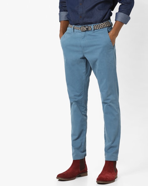 blue chinos