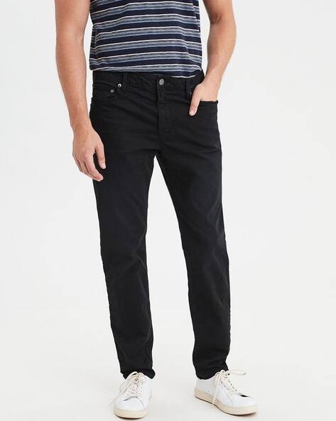 american eagle black jeans mens