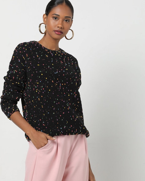 Buy Black Sweaters Cardigans for Women by DNMX Online Ajio