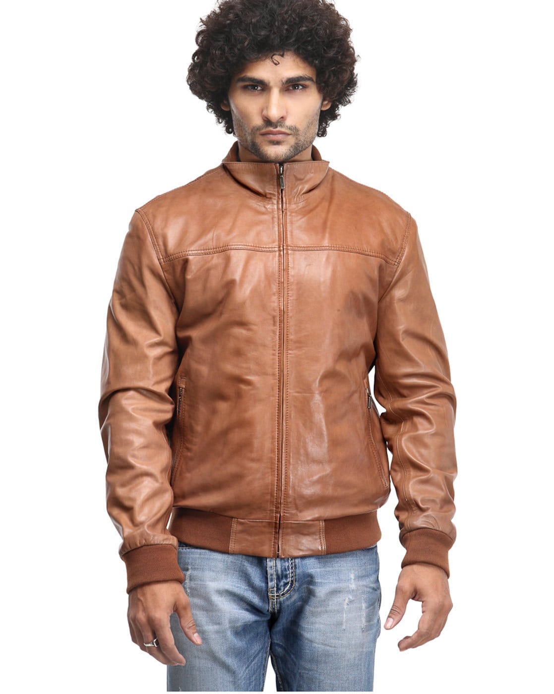 teakwood leather jacket