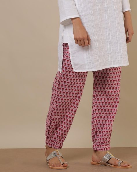 Plus Size UK 8 UK 24 Ladies Pakistani Indian Trousers Pants Shalwar Salwar  Cotton With Embroidery, Loose Pure Cotton Relaxed-fit Design 1 - Etsy