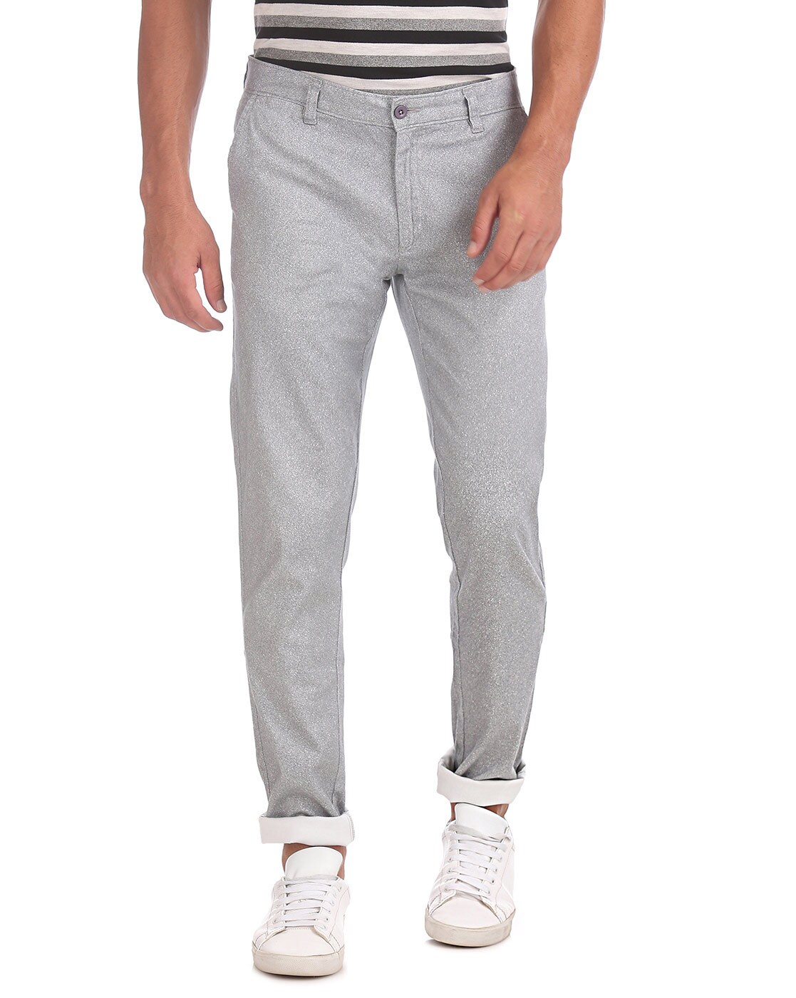 grey roots pants