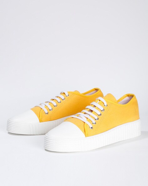 Buy Mustard Yellow Casual Shoes for 