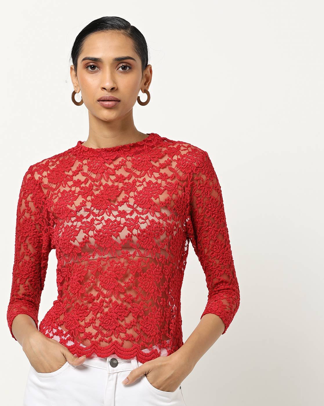 Buy Red Tops for by RIO Online | Ajio.com
