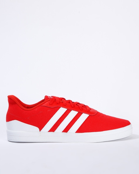 adidas casual shoes red