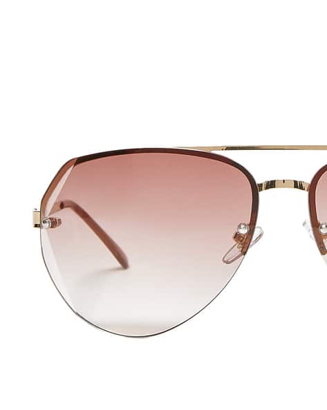Half-Rim Aviator Sunglasses (Image - 2)