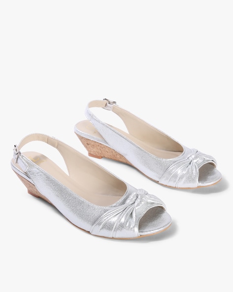 Buy Silver Casual Shoes for Women by 