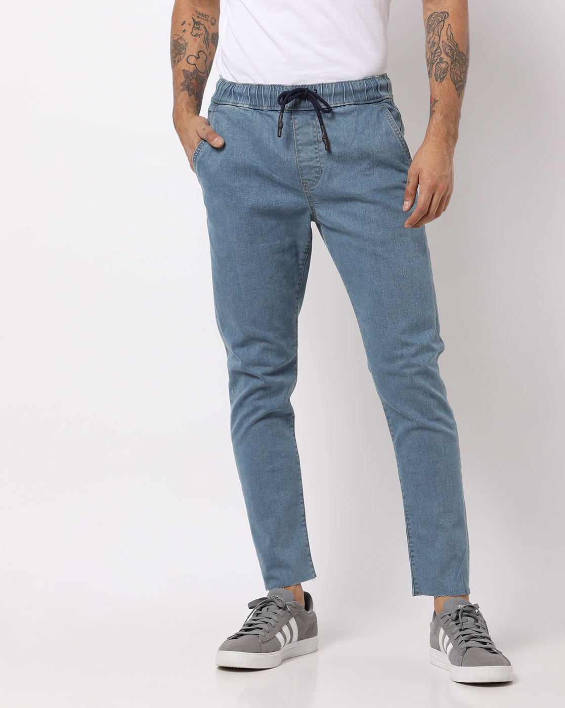 stretchable jogger jeans