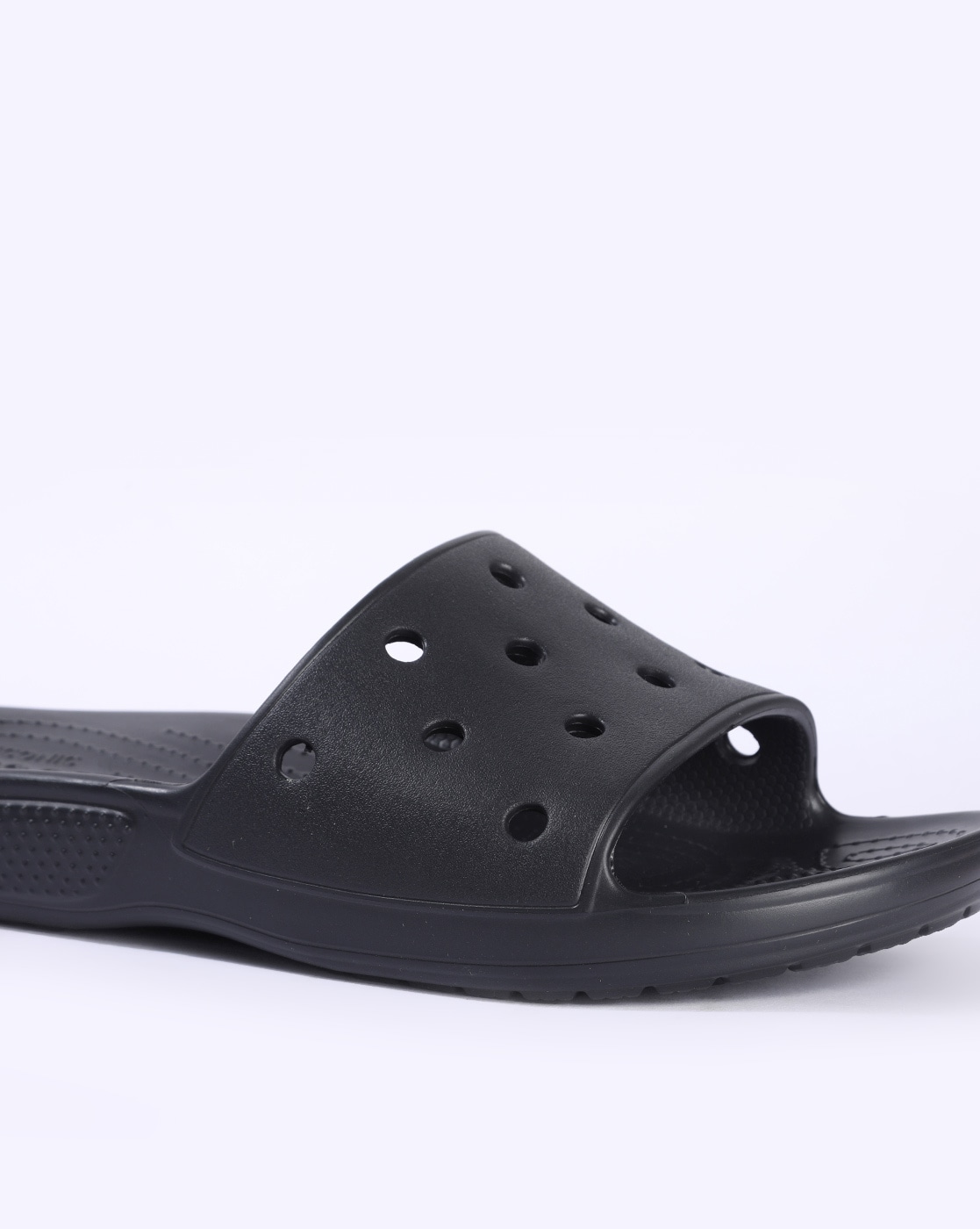 Crocs Imran Potato Caveman Slippers ( Black ) Size-Small (6-8)