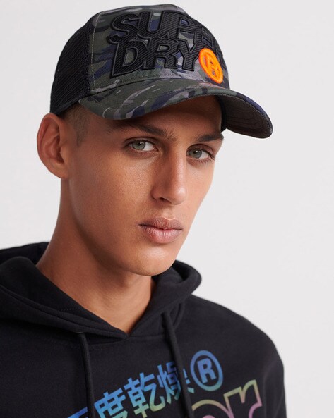 superdry camo cap