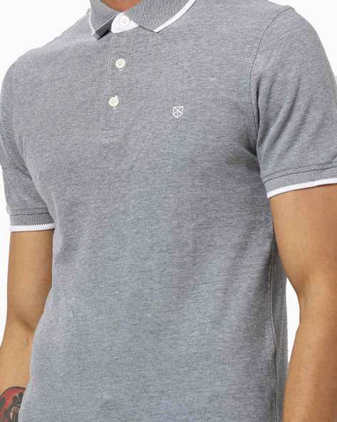 Buy Grey Tshirts for Men by Jack \u0026 Jones Online | Ajio.com
