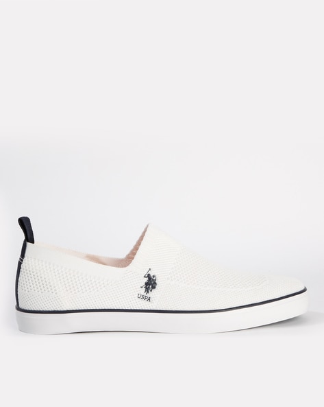off white boat shoes