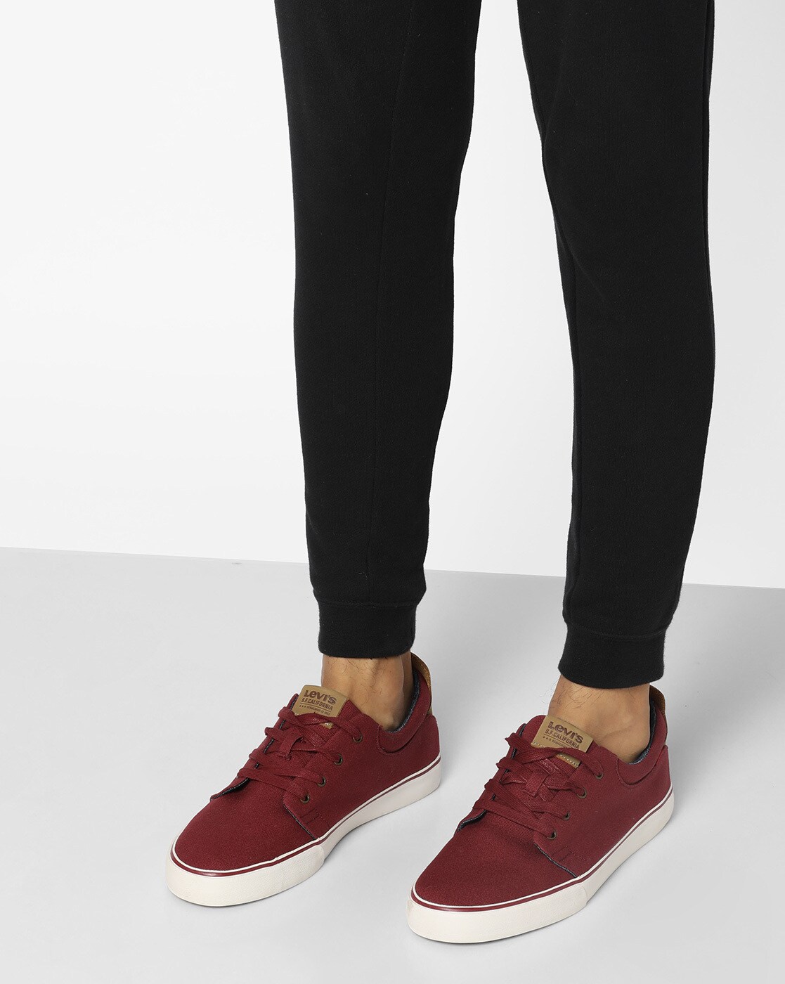 Buy Maroon Casual Shoes for Men by LEVIS Online 