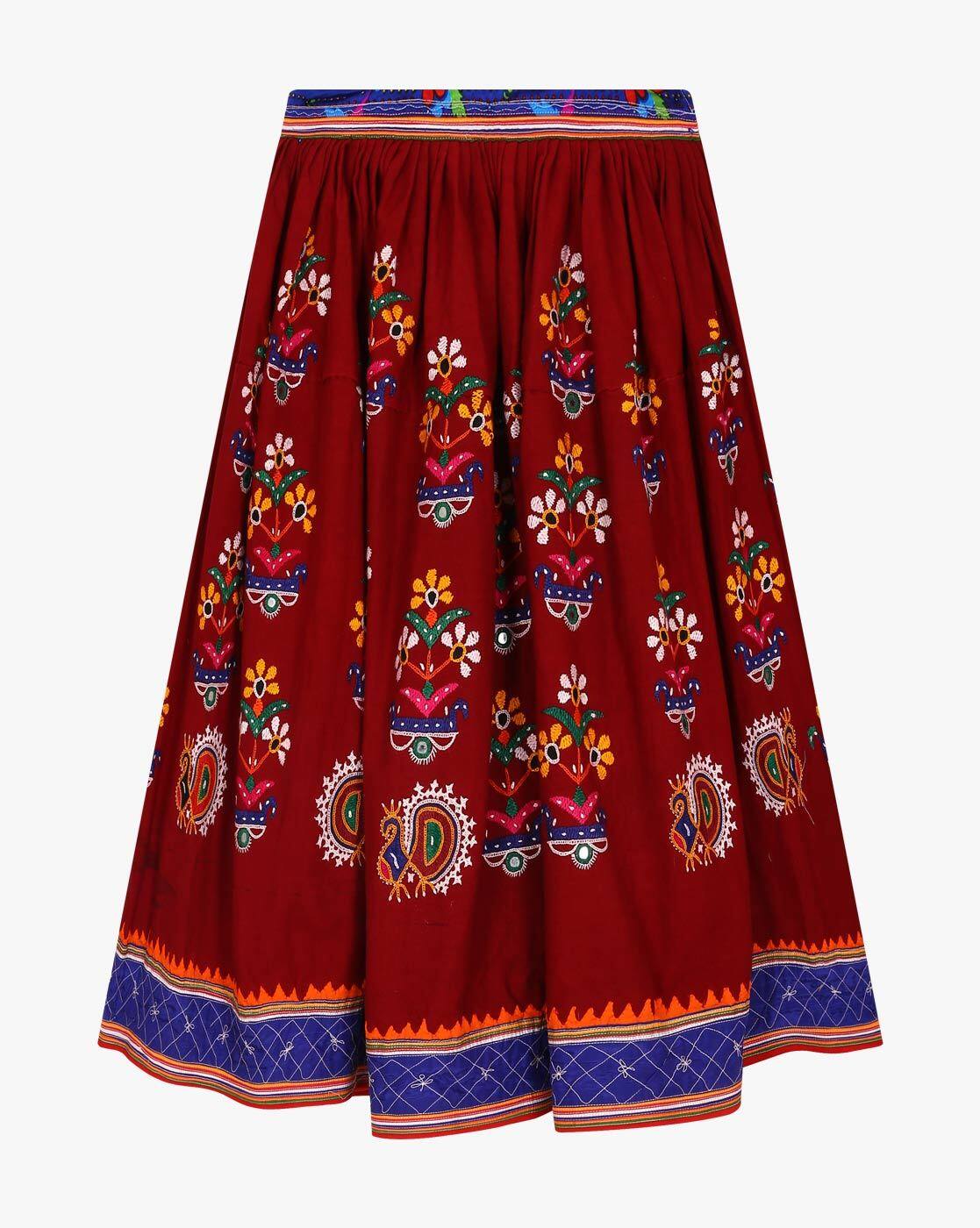 INDIA EMBROIDERY SKIRT