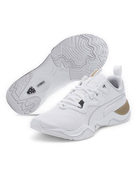 puma sneakers for women white