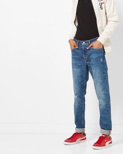 levi's 512 distressed