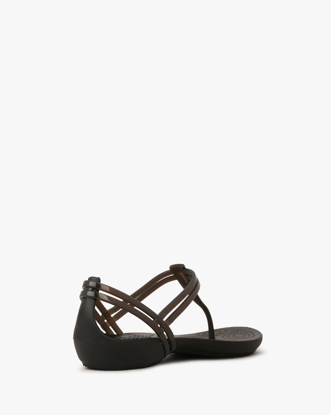 Buy Black Flat Sandals for Women by CROCS Online