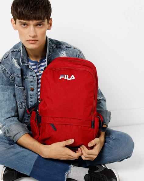 Buy Red Backpacks for Men by FILA Online Ajio