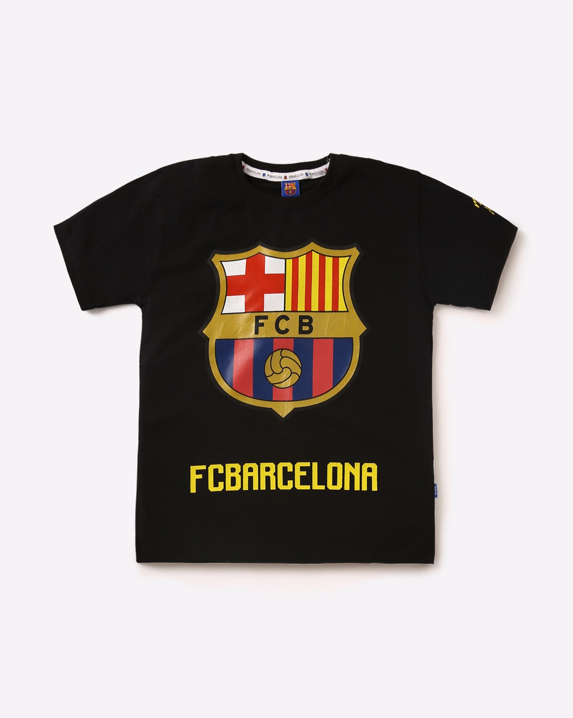 Buy Black Tshirts For Boys By Fc Barcelona Online Ajio Com