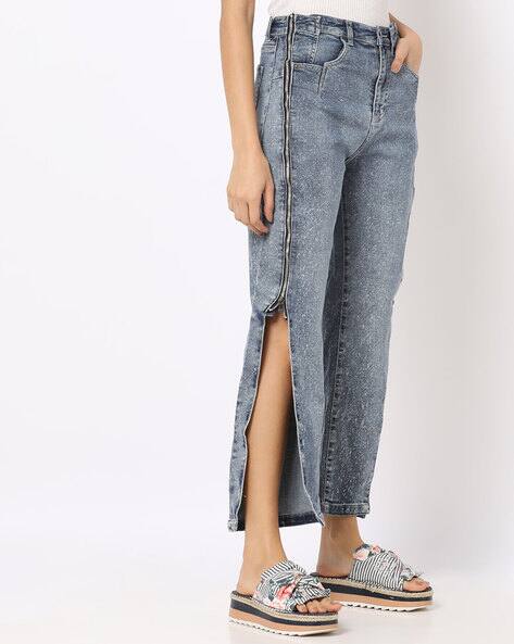 Buy Blue Jeans Jeggings For Women By Freakins Online Ajio Com