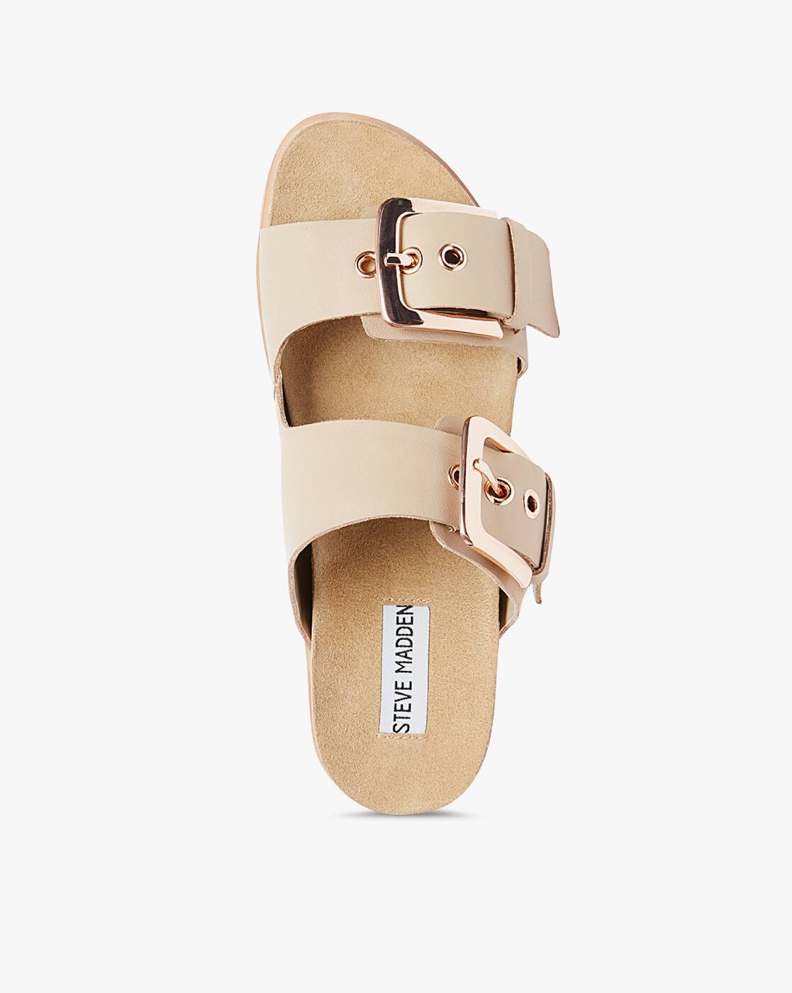 steve madden amaze platform slide sandal
