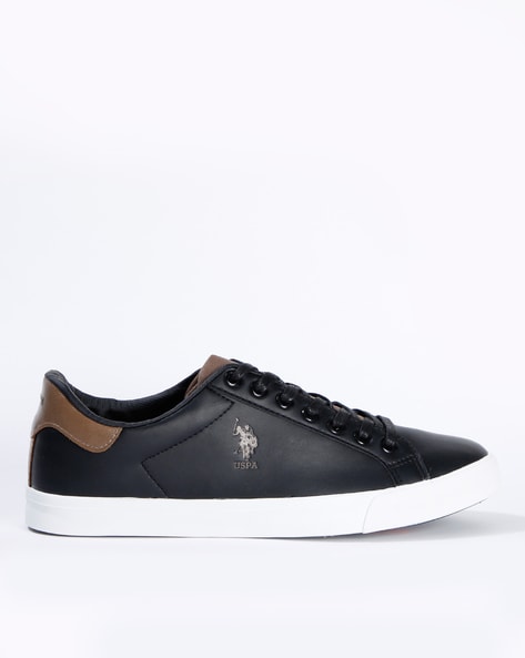 us polo black sneakers