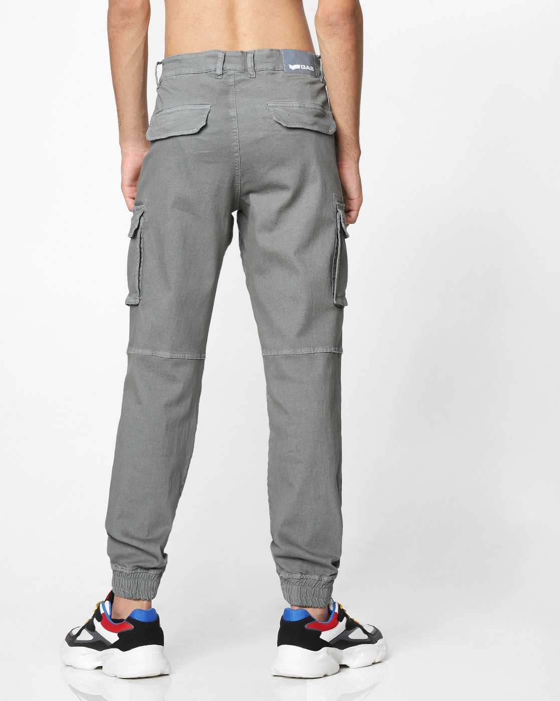 Mens Midwaist Zip Cargo Pants Relaxed Fit Solid Cargo Trousers With Multi pocket  Walmartcom