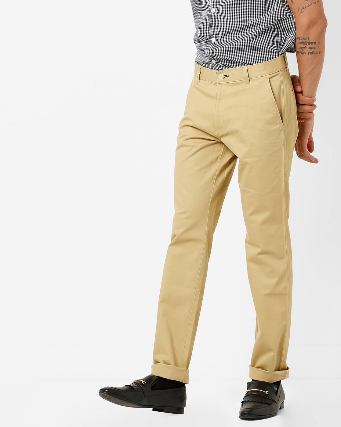 long rise chinos