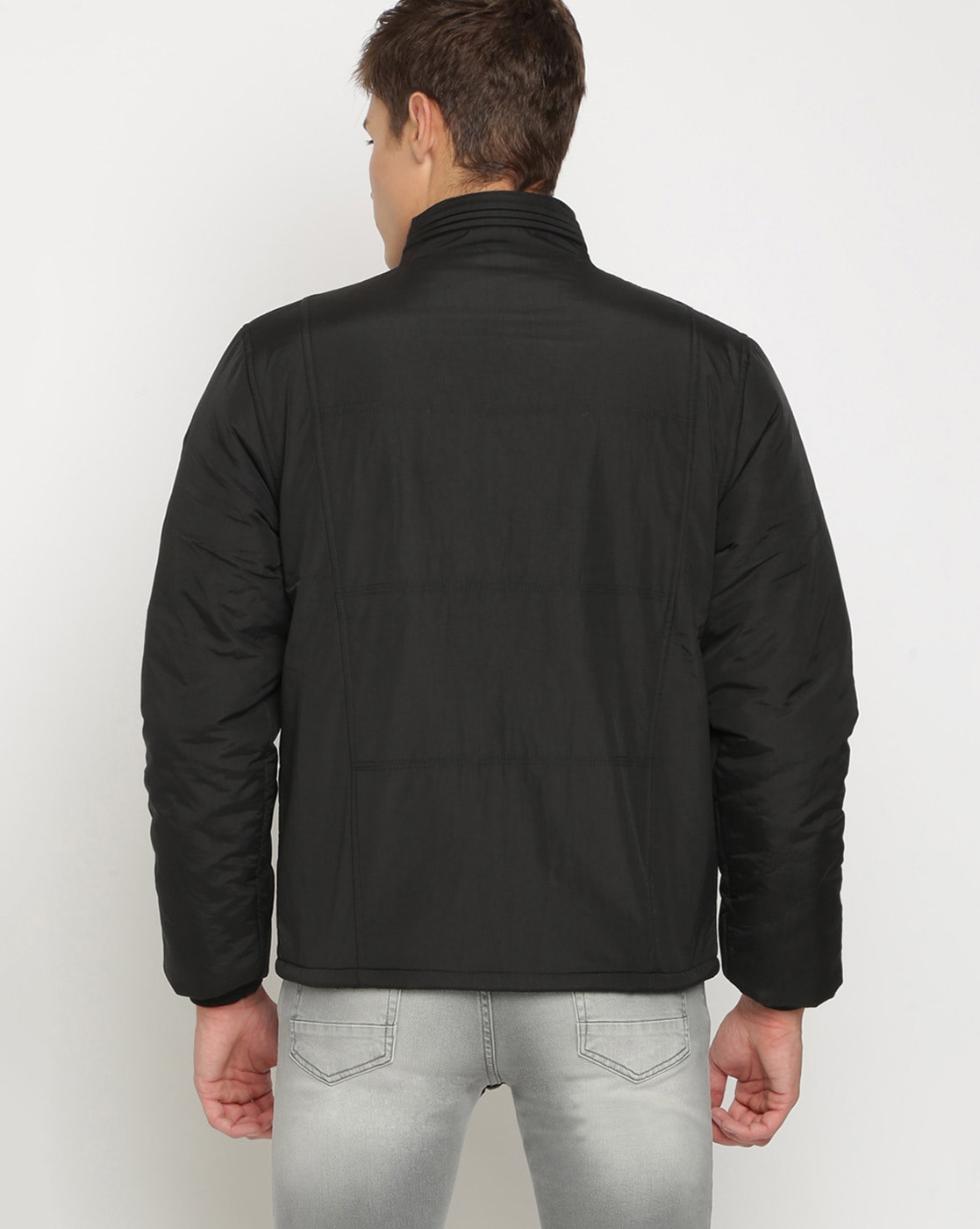 Crocodile Garments Jacket Men's XL Black Vintage Lined Pockets