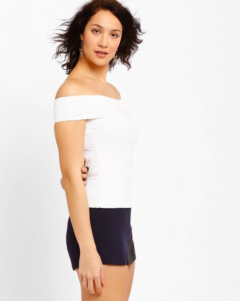 Buy White Tops for Women by MDS Online
