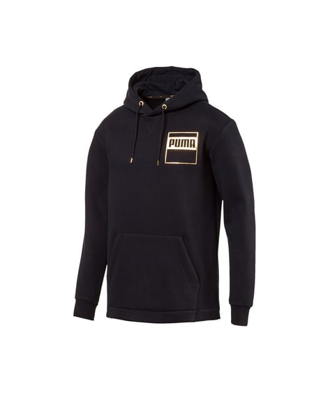 puma rebel gold hoodie