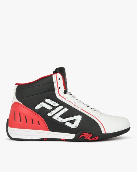 fila red high tops