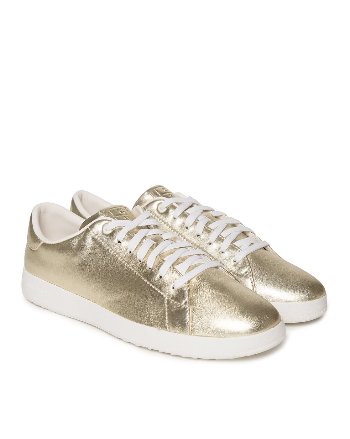 cole haan gold sneakers