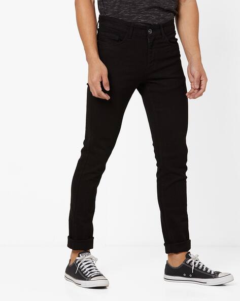 new model black jeans