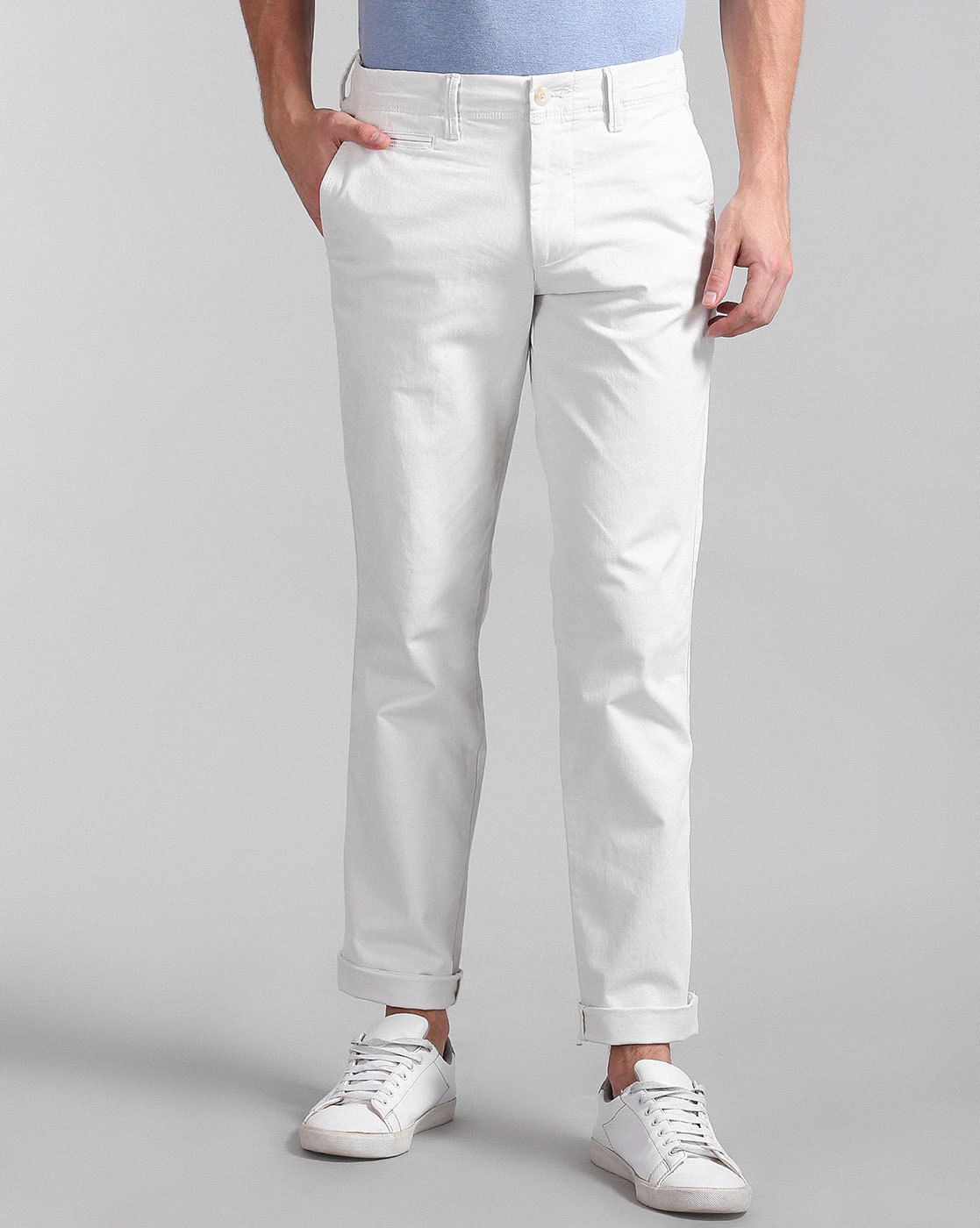 Buy Gap White Airy Wide-Leg Trousers from the Next UK online shop