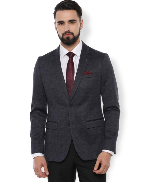 van heusen woolen blazer