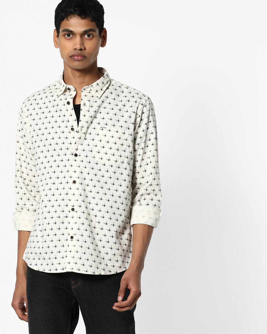 pepe jeans printed shirts