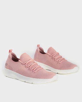 blush pink running shoes