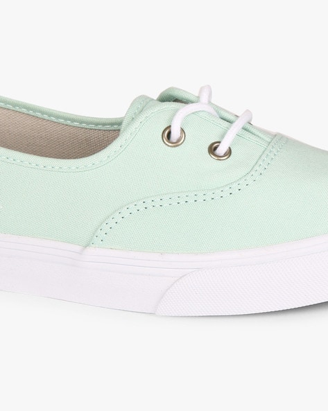 Mint green best sale vans womens